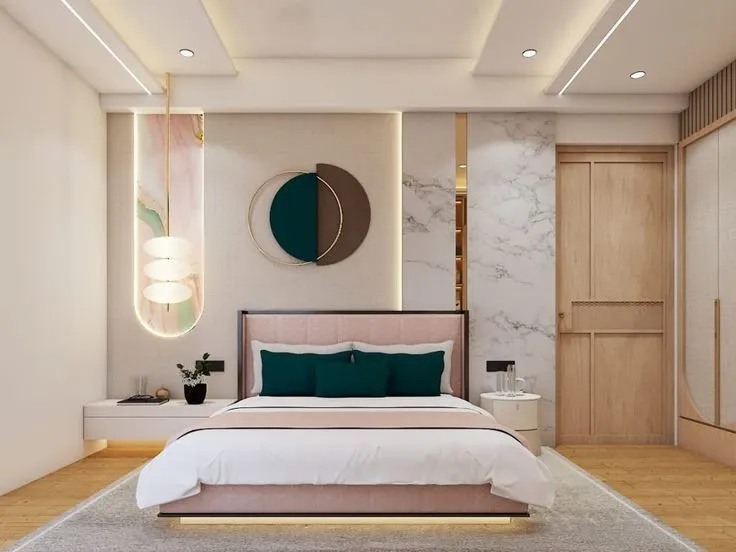 Minimal bedroom suite interior Amravati